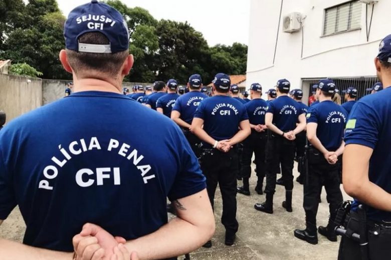 Esplanada dos Ministérios: policiais penais fazem manifestação e cobram regulamentação da profissão