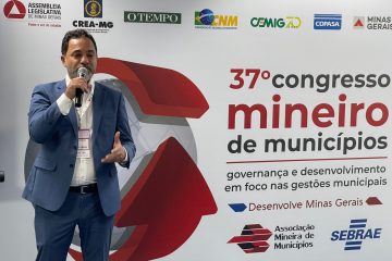 Marco Antônio Lage defende mineração sustentável no Congresso Mineiro de Municípios