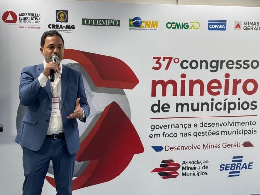 Marco Antônio Lage defende mineração sustentável no Congresso Mineiro de Municípios