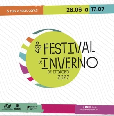 Festival de Inverno de Itabira terá Fundo de Quintal, Vanessa da Matta e Maria Gadú; confira as principais atrações