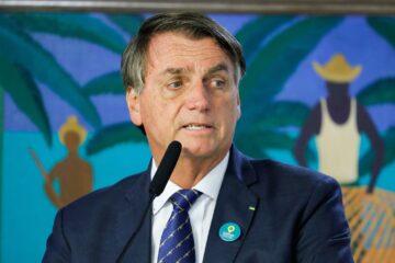 Presidente da República Jair Bolsonaro, fala com exclusividade para a rede Itasat
