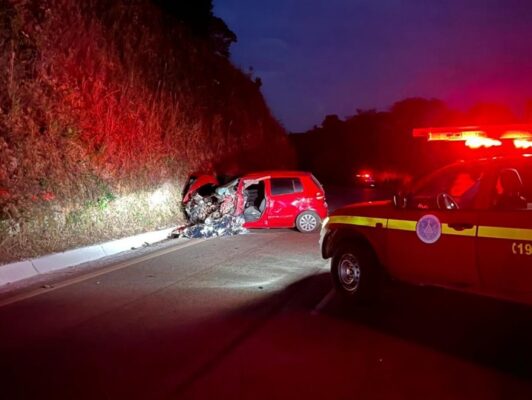 Acidente na estrada dos Bambas deixa uma vítima fatal