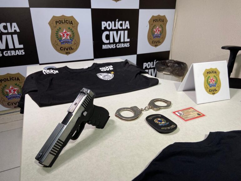 PCMG investiga homem suspeito de se passar por policial civil