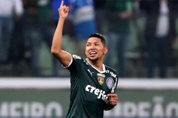 Palmeiras atropela o Botafogo e assume a liderança do Brasileirão