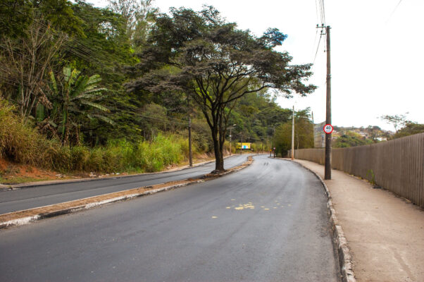Primeira etapa das obras de asfaltamento no Baú é finalizada em Monlevade