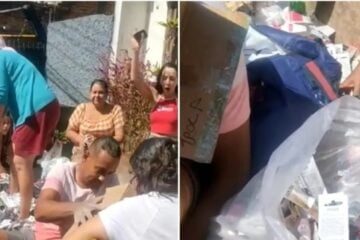 Vídeo de esmaltes descartados em caçamba de lixo viraliza na internet; assista