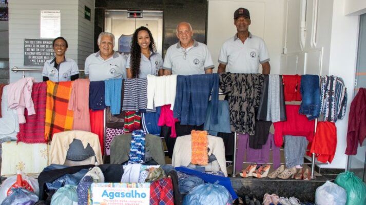 Metabase Itabira promove campanha campanha do agasalho