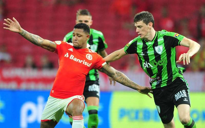 Contra o Inter, América sofreu 9º gol após os 40 minutos do 2º tempo no ano