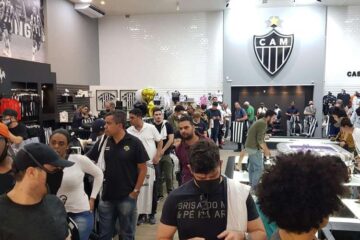 Coleção Adidas faz lojas do Galo lotarem: ‘Melhor dia do ano’, diz gerente