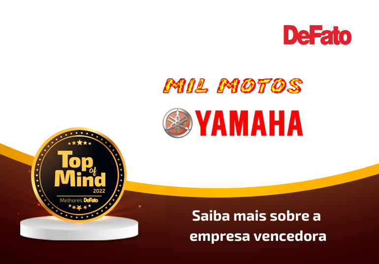 Mil Motos Yamaha – empresa Top of Mind 2022