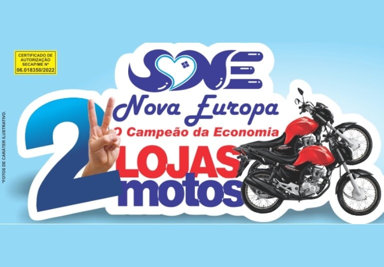 Nova Europa sorteia duas motos. Quem foi o “sortudo”?