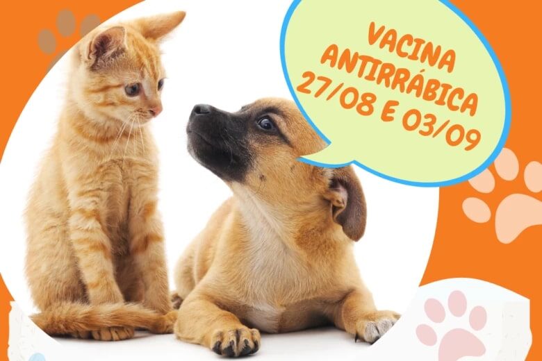 João Monlevade começa vacinação contra raiva animal este mês