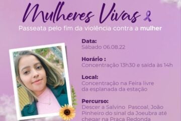 Passeata pelo fim da violência contra mulher mobiliza Itabira neste sábado