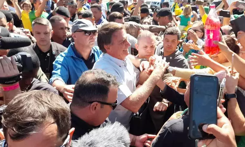 Em Juiz de Fora, Bolsonaro lança campanha à reeleição