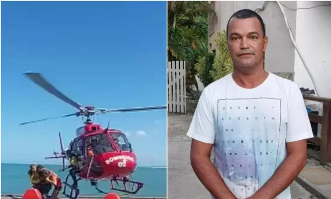 Jardineiro é resgatado após passar cinco dias isolado em ilha a 1,2 km do Rio