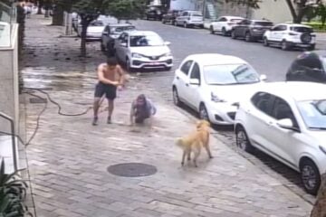 Internautas identificam homem que agrediu faxineira em Belo Horizonte