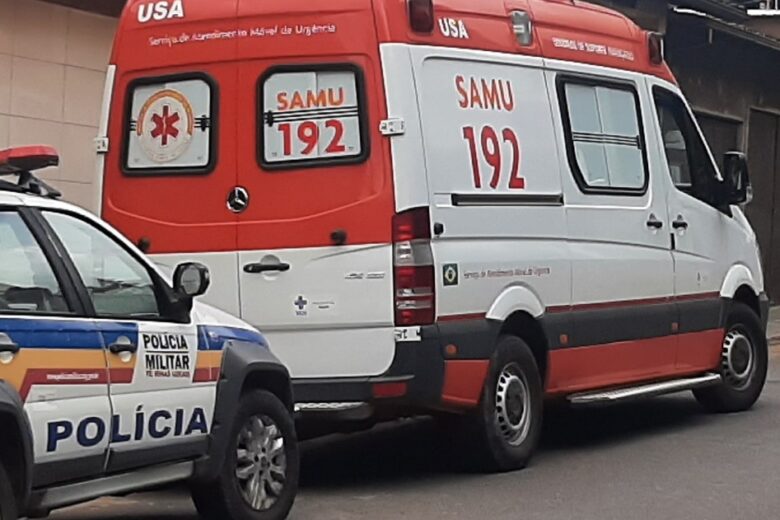 Motociclista sofre traumatismo em acidente na Avenida Cristina Gazire