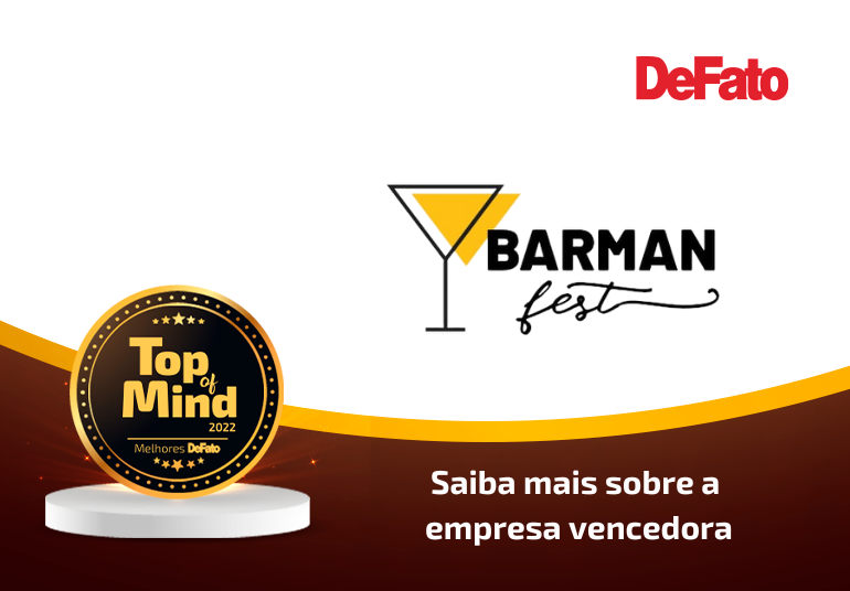 Barman Fest – empresa Top of Mind 2022