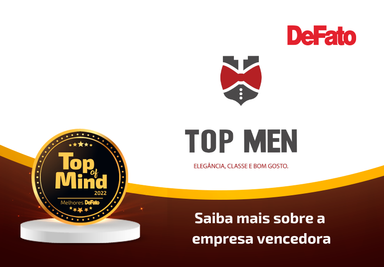 Top Men – empresa Top of Mind 2022