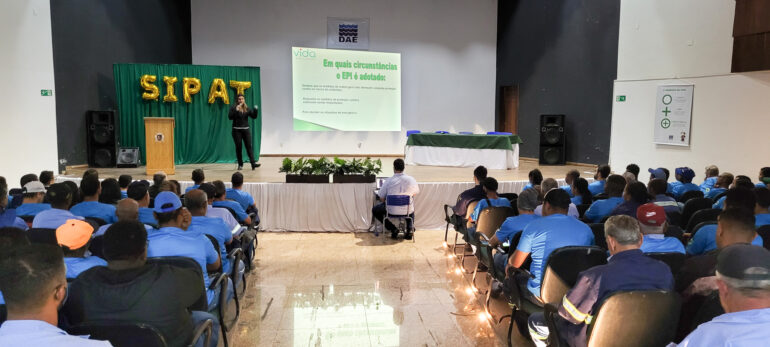 DAE dá início à Sipat com o tema “Semear a segurança para colher qualidade de vida”
