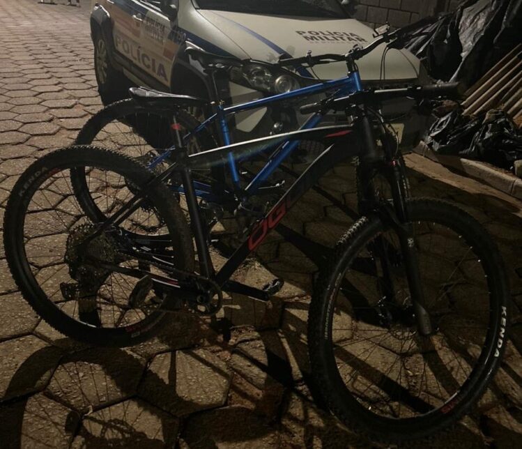 PM recupera bicicletas furtadas avaliadas em R$ 20 mil