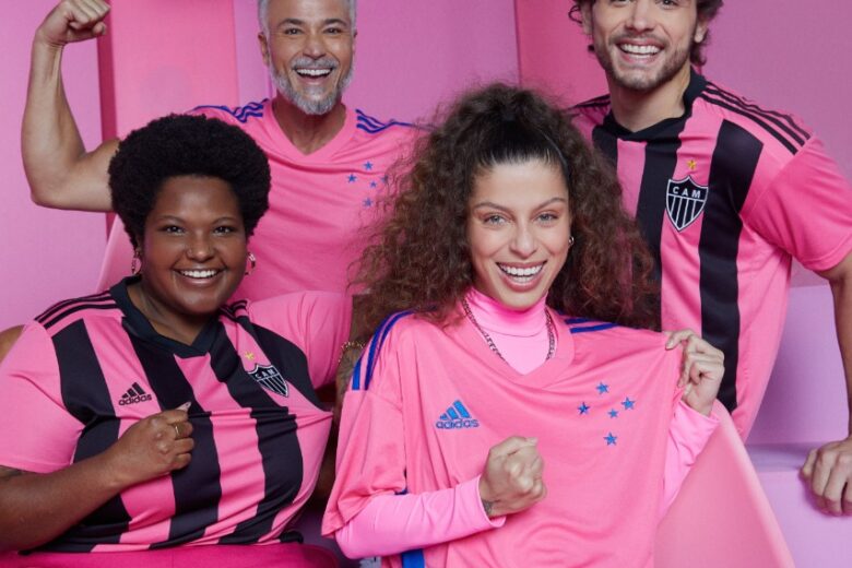 Isso é futebol! Atlético e Cruzeiro se juntam em ação do Outubro Rosa