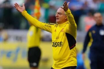 Dorival diz que craque do Flamengo passou mal antes de jogo contra o Goiás