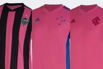 Qual a mais bonita? Veja novas camisas de Galo, Cruzeiro, Fla, Inter e SP