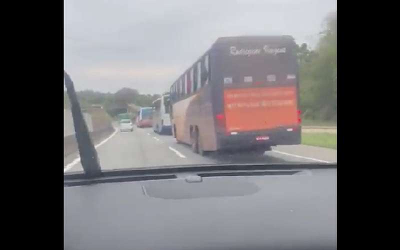 Após briga, torcida do Cruzeiro retornou a BH; palmeirenses seguiram viagem