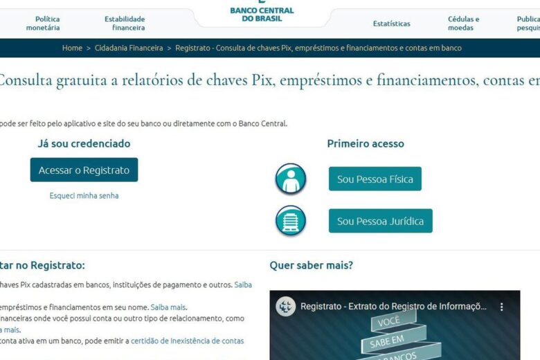 Acesso ao Registrato mudará a partir de fevereiro de 2023