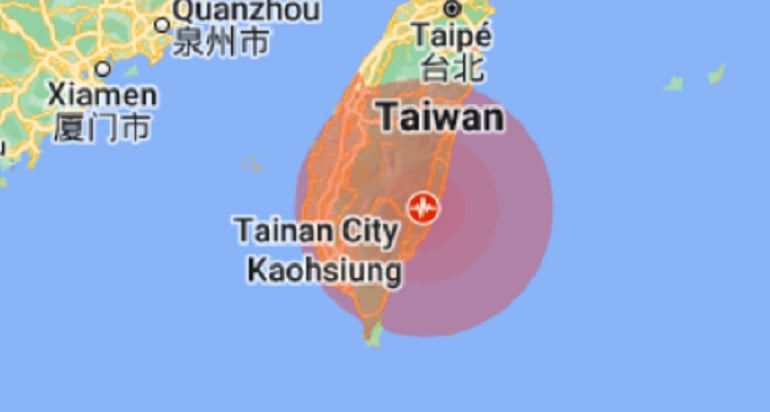 Terremoto em Taiwan: tremor de 6,9 graus deixa um morto e 79 feridos