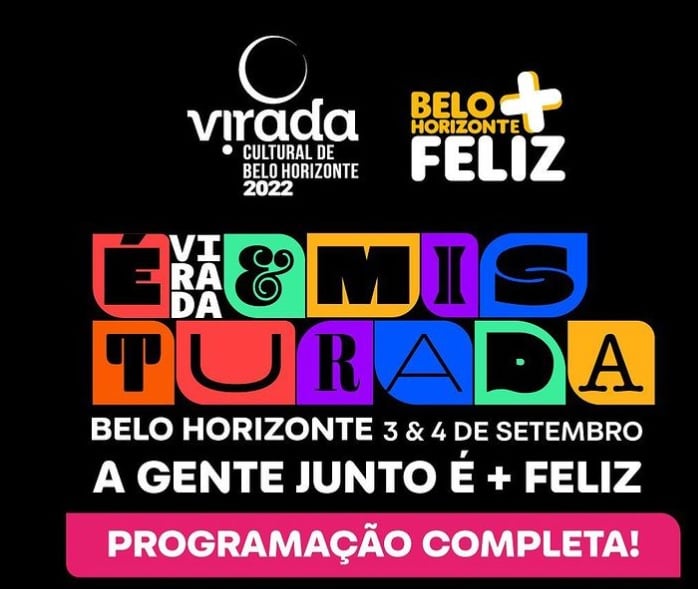 Virada Cultural de Belo Horizonte tem mais de 300 atrações em 24h