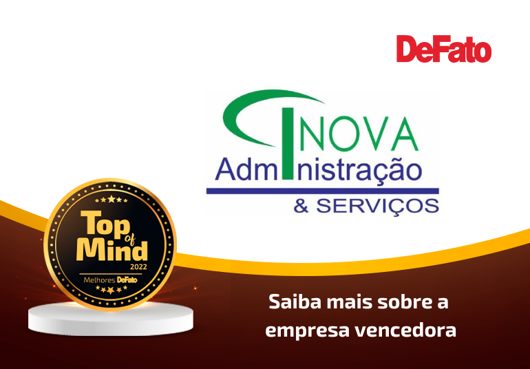 Inova Administração e Serviços – Top Of Mind 2022