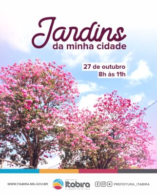 Projeto "Jardins da Minha Cidade" promove plantio de 266 mudas de ipê no Distrito Industrial de Itabira