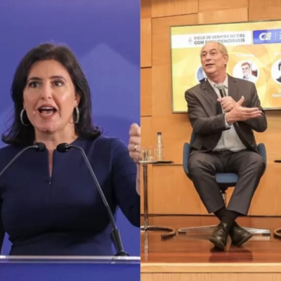 Simone Tebet e Ciro Gomes ainda não revelaram que vão apoiar no segundo turno