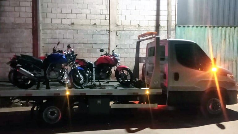 PM apreende dez motocicletas utilizadas em direção perigosa em Itabirito