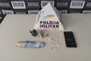 Homem tenta fugir da PM com crack e maconha, mas acaba preso em Rio Piracicaba