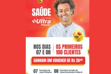 Farmácia Ultrapopular promove grande ação de cuidados em saúde em Itabira
