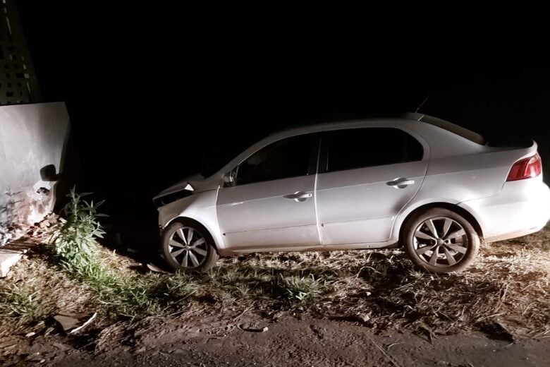 Motorista fica ferido em acidente na MG-434, no Chapada