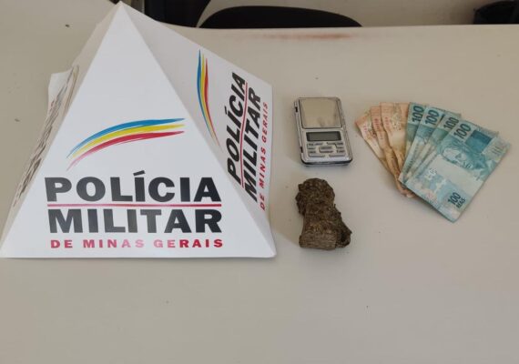 Polícia Militar apreende drogas no bairro Gabiroba, em Itabira