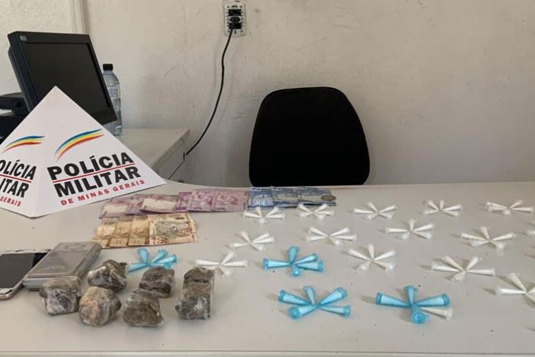 Polícia Militar prende suspeito por tráfico de drogas em Itabira