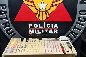 Autores de tráfico de drogas são presos pela Polícia Militar em Mariana