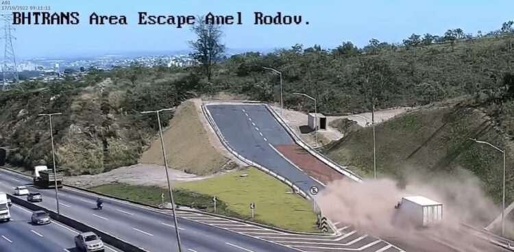 área de escape anel rodoviário