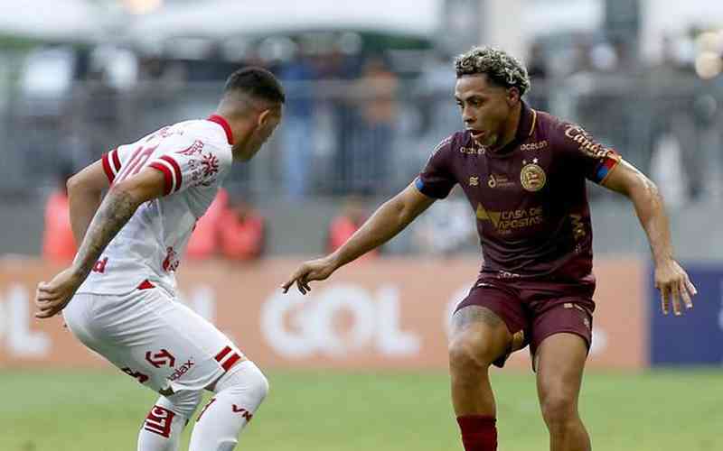 Bahia sai atrás, mas busca empate em casa contra o Vila Nova, pela Série B