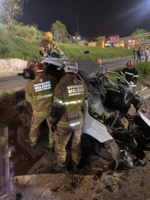 acidente no Anel Rodoviário