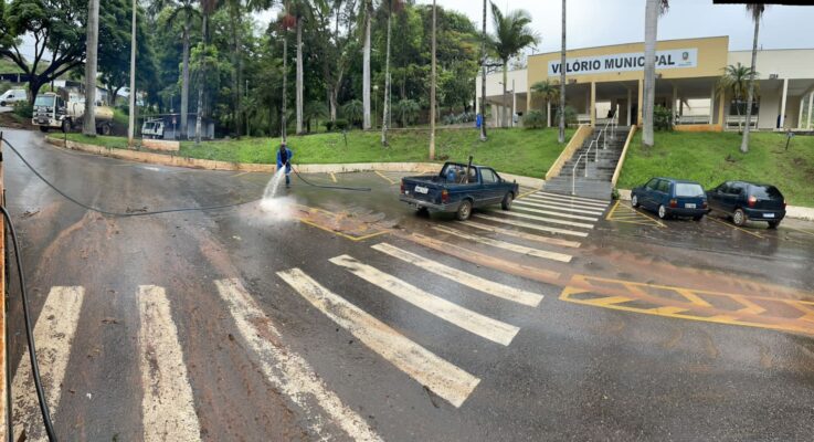 Monlevade registra 90 mm de chuva e 45 ocorrências em 24 horas