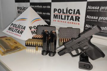 Homem descumpre medida protetiva e é preso com arma de fogo em Mariana