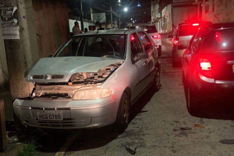 Motorista é preso por embriaguez após acidente na rua Nova Era