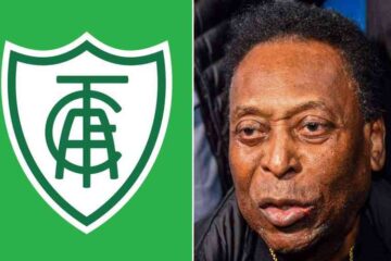 América deseja melhoras a Pelé, internado com câncer em São Paulo