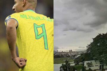 Segunda-feira tem previsão de gol do Richarlison e chuva! Vem conferir a previsão do tempo